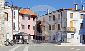 Main Square of Marano Lagunare photo