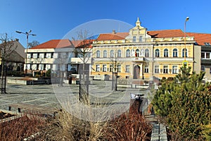 Main square in Milevsko