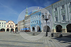 Main square in Novy Jicin