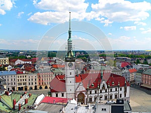 Main square in Olomouc Czech republic photo