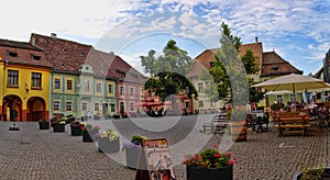 Main square of Sighisoara