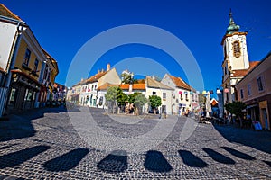 Main Square In Szentendre - Hungary, Europe