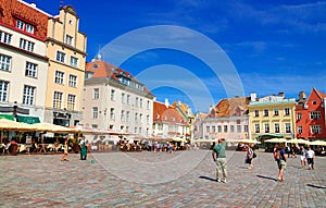 Main Square of Tallinn, Estonia