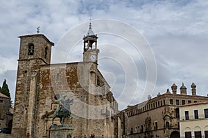 Main square of Trujillo