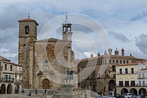 Main square of Trujillo