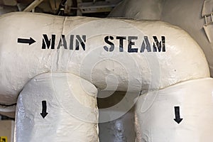 Main Steam Pipes.