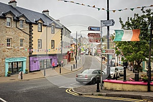 Main street. Ardara. county Donegal. Ireland