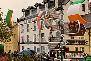 Main street. Ardara. county Donegal. Ireland