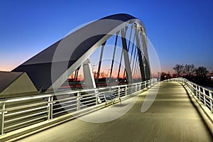 Main Street Bridge at Dusk