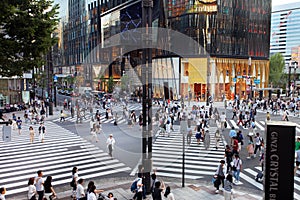 The main street in Ginza - Tokyo