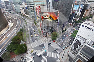 The main street in Ginza - Tokyo