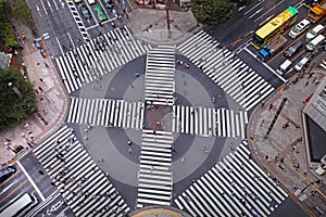 The main street in Ginza - Tokyo