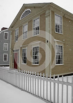 Main Street Snow Storm