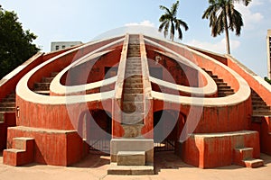 Main Structure at Jantar Mantar, New Delhi