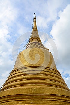 Golden Stupa at Wat Saket in Bangkok, Thailand