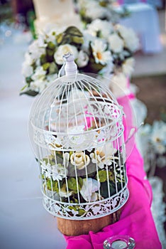 The main table on wedding - Wedding Cake