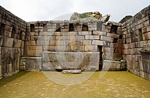 Main Temple at Machu Picchu, Peru