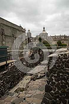 Main Temple Mexico City Templo Mayor Unesco World Heritage Historic CDMX