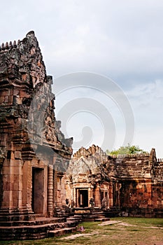 Main temple of Phanom Rung castle in Buriram, Thailand