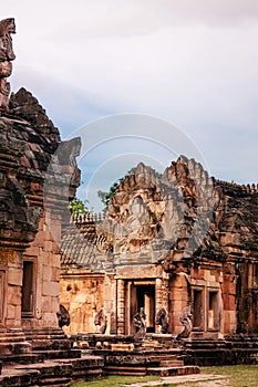 Main temple of Phanom Rung castle in Buriram, Thailand