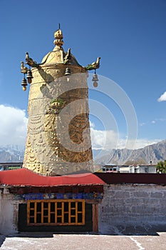 Main temple in Tibet