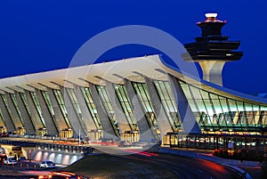 Main Terminal Building of Dulles International Airport