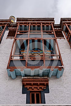 Main Terrace of Hemis Monastery Tibet Buddhism Temple