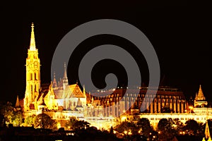 The main tower of the famous Fisherman\'s Bastion (Halaszbastya)