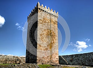 Main tower of Melgaco castle