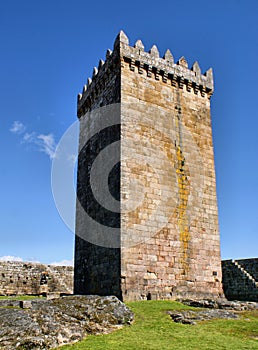Main tower of Melgaco castle