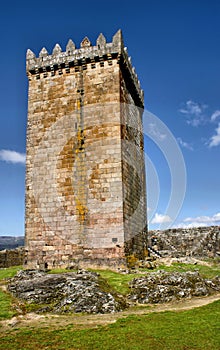 Main tower of Melgaco castle photo