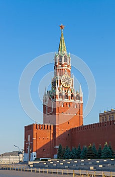 The main tower of Moscow Kremlin