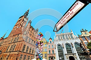 The Main Town Hall in Gdansk, Poland