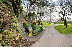 A Main Walkway through Mowbray Park, Sunderland