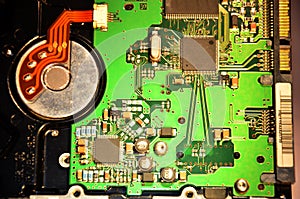 Mainboard or main board of Hard drive