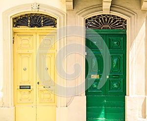 Maindoor in la valletta