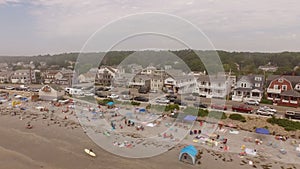 Maine Aerial York Beach