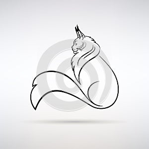 Maine Coon Cat Silhouette Icon