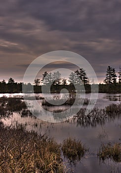 Maine lake photo