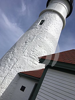 Maine lighthouse upclose