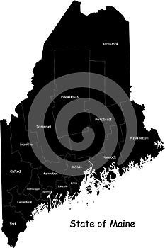 Maine map