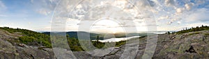 Maine, mountain panorama