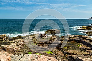 Maine`s Rocky Coast