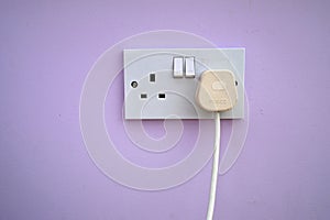 Mains socket and plug