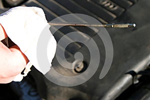 Maintaining Car Oil Check