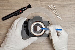 Maintaining digital camera