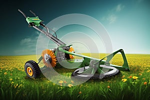 Maintaining a Healthy Lawn: Essential Tools and Equipment for Spring Season - Ai Generated
