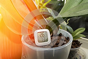 maintaining the temperature and humidity of the air necessary for indoor plants