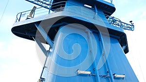 Maintenance Technician Inspecting Offshore Platform Equipment in the North Sea