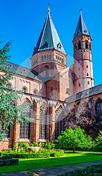 Mainz cathedral in Germany